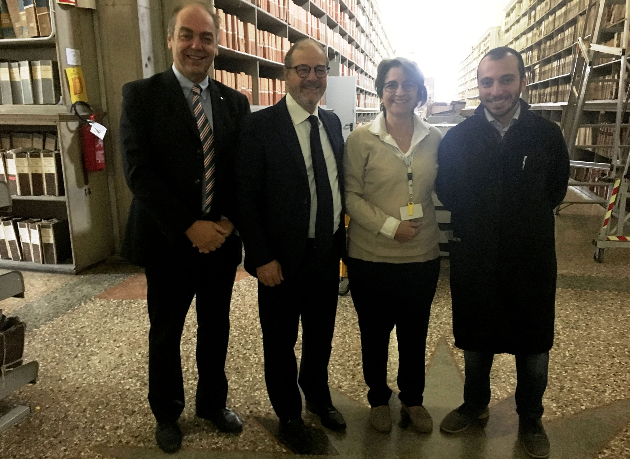 Gianni Penzo Doria, Vittorio Zappalorto, Stefania Saviane e Salvatore Alongi